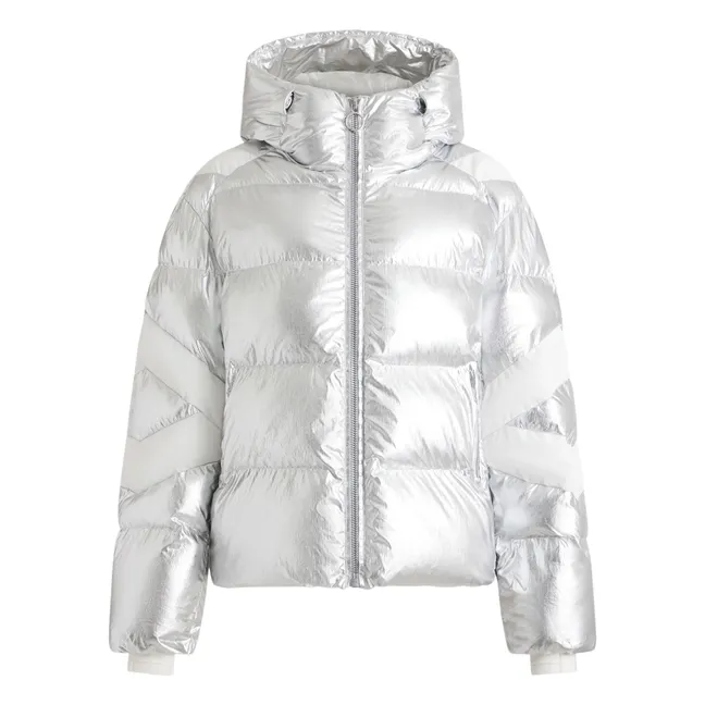 Chaqueta de esquí Charloy Metal | Plateado