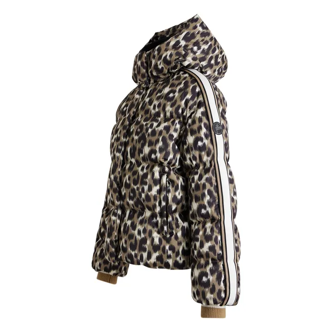Ada Leopard Skijacke | Hellbraun