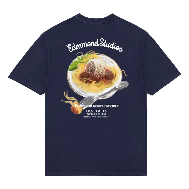 Camiseta La Trattoria  | Azul Marino- Imagen del producto n°1