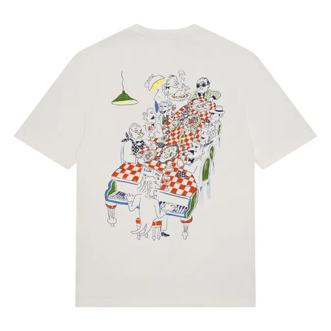 T-Shirt Piano Bar | Grauweiß