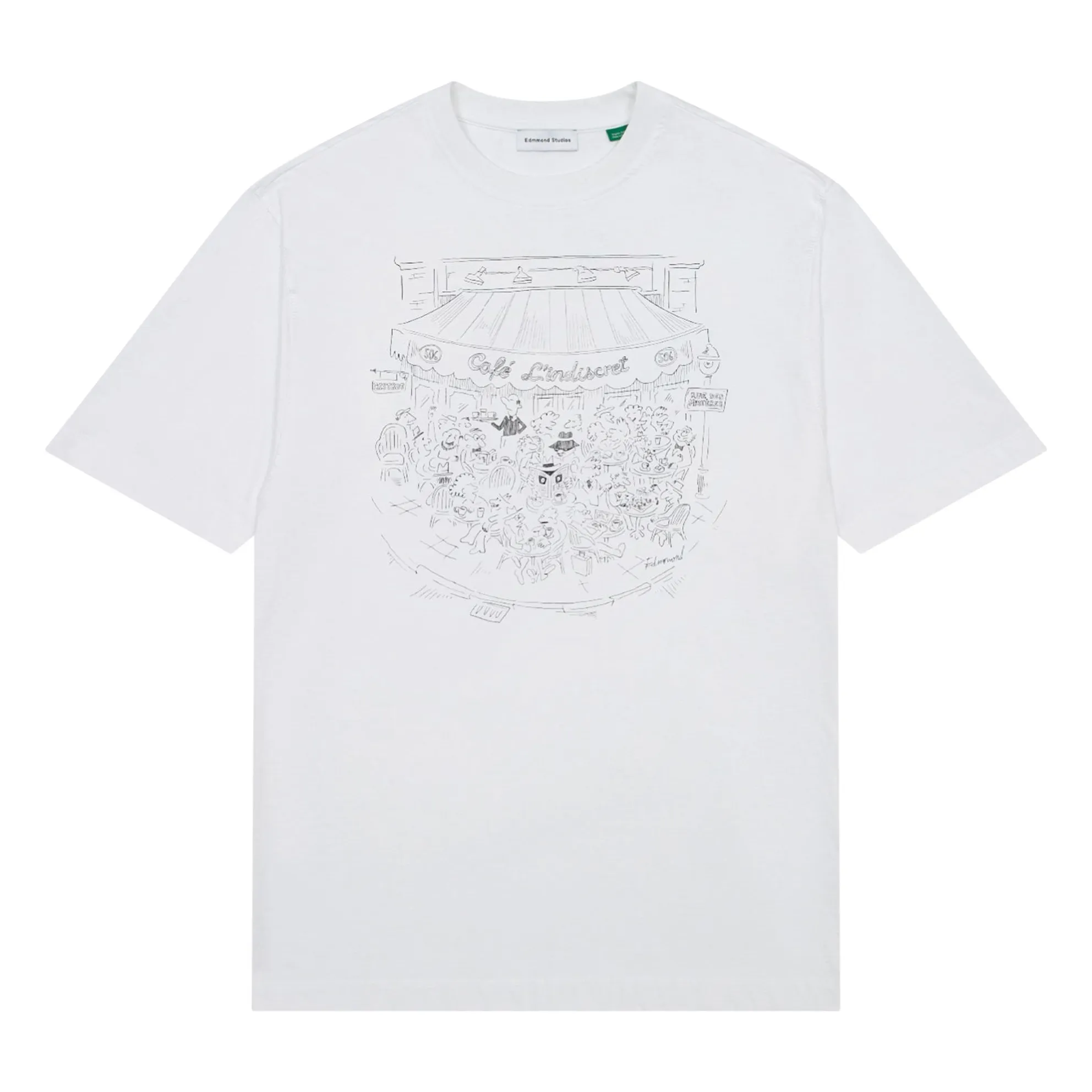Edmmond Studios White T-Shirt L'indiscret