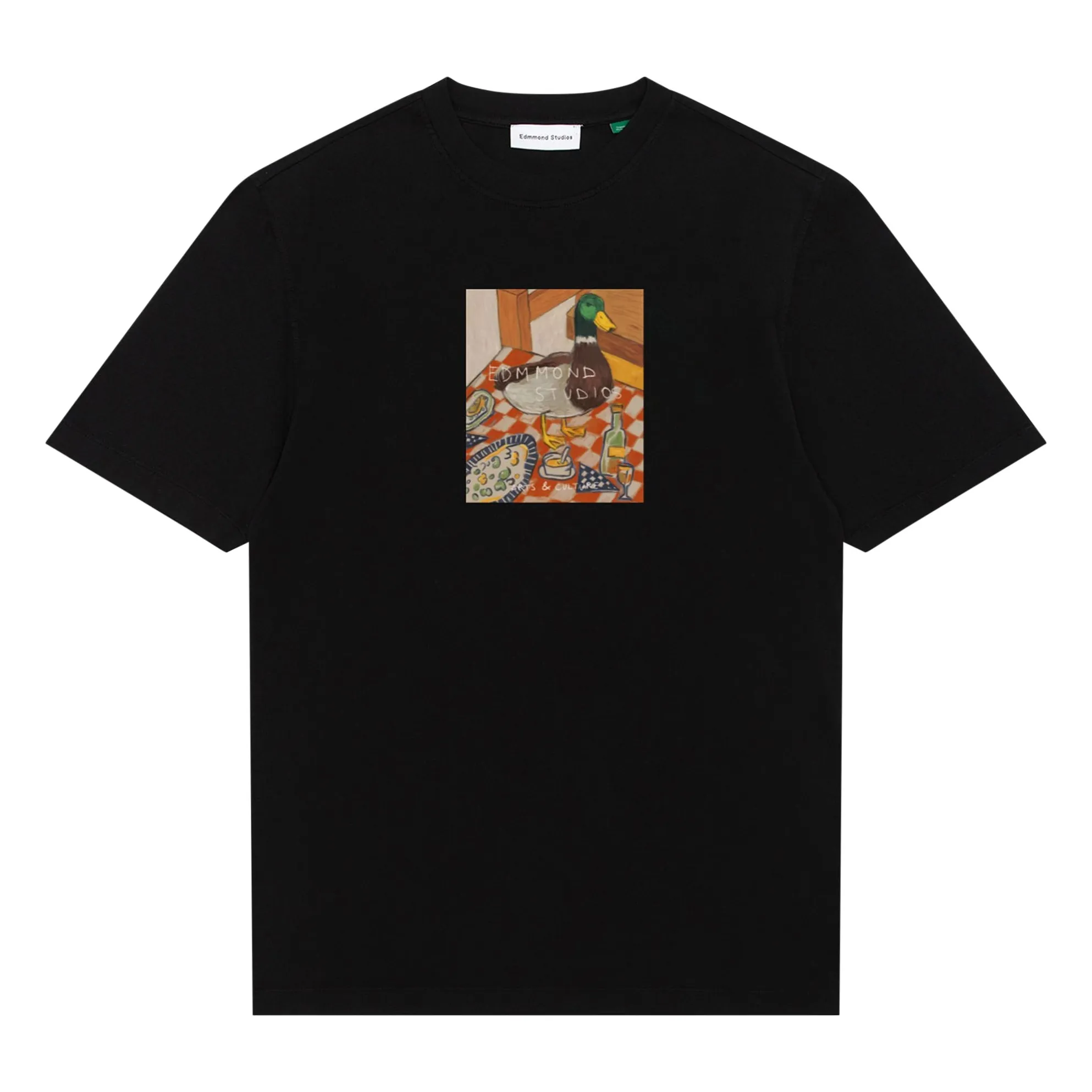 Edmmond Studios Black Cute Duck T-Shirt