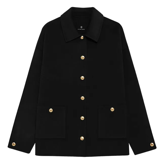 Giacca in lana Luca | Nero