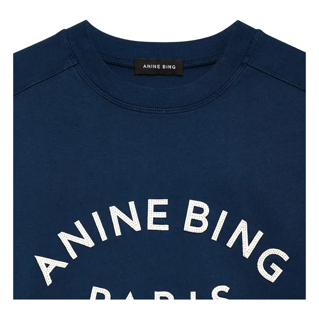 Maglietta Jaylin Paris | Blu marino