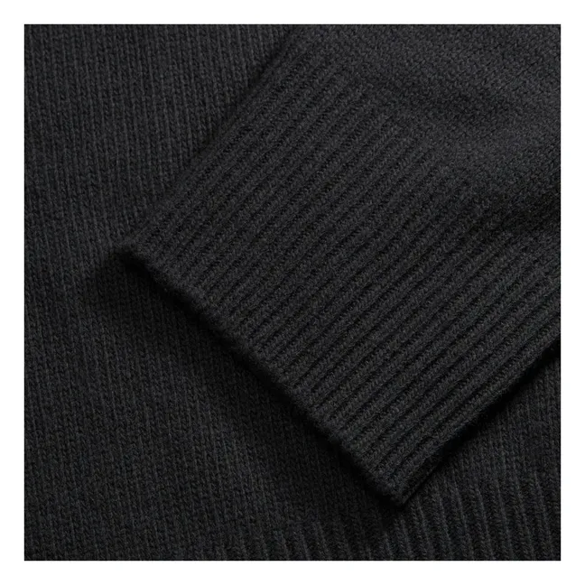 Maglione in lana merino Silene | Nero