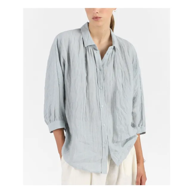 Camarosa Linen shirt | Blue