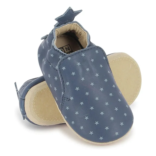 Chaussons Doudou Star | Bleu
