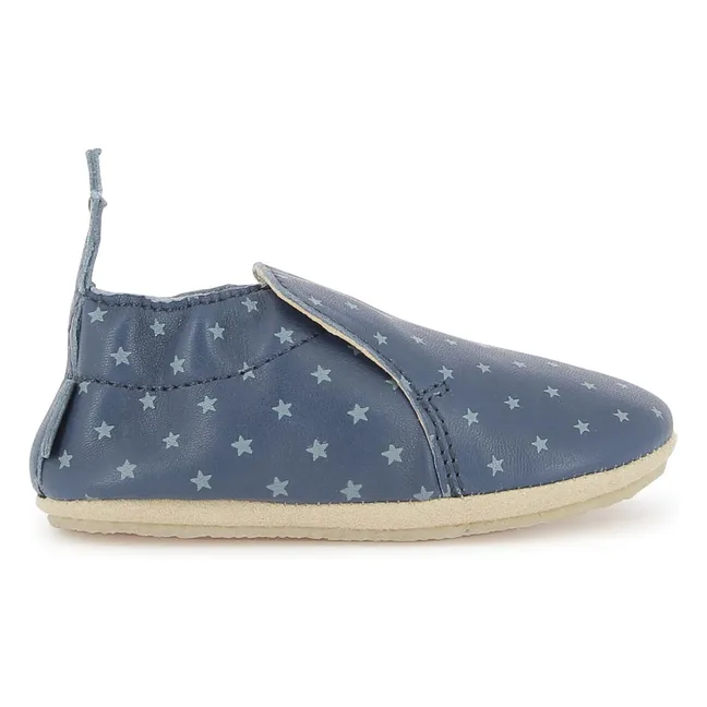 Chaussons Doudou Star | Bleu