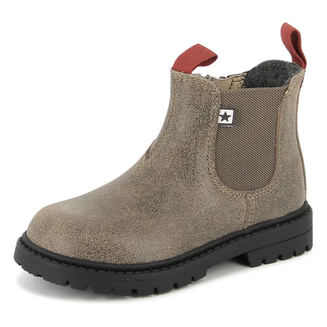 Bottines Chelsea | Taupe