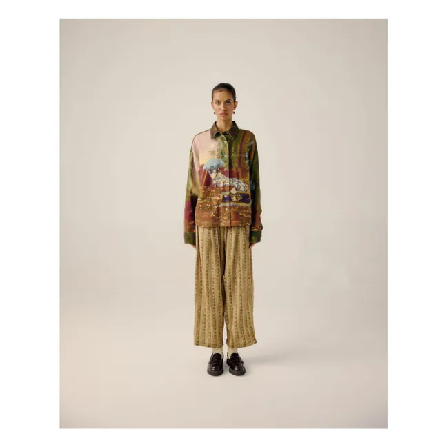 Ava Lakeside Wool Jacket | Burgundy