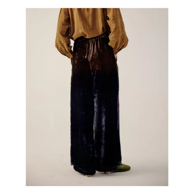 Pantalon Lounge Velours | Violet