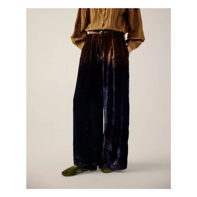 Velvet Lounge Pants | Purple