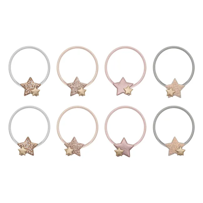 Lot de 8 Chouchous Etoiles | Doré