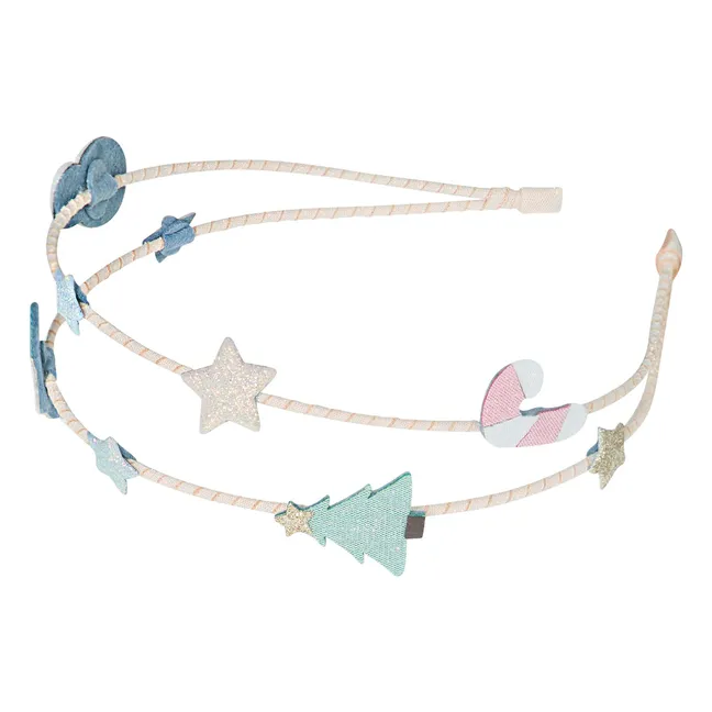 Alice Snowman Haarreif | Blau