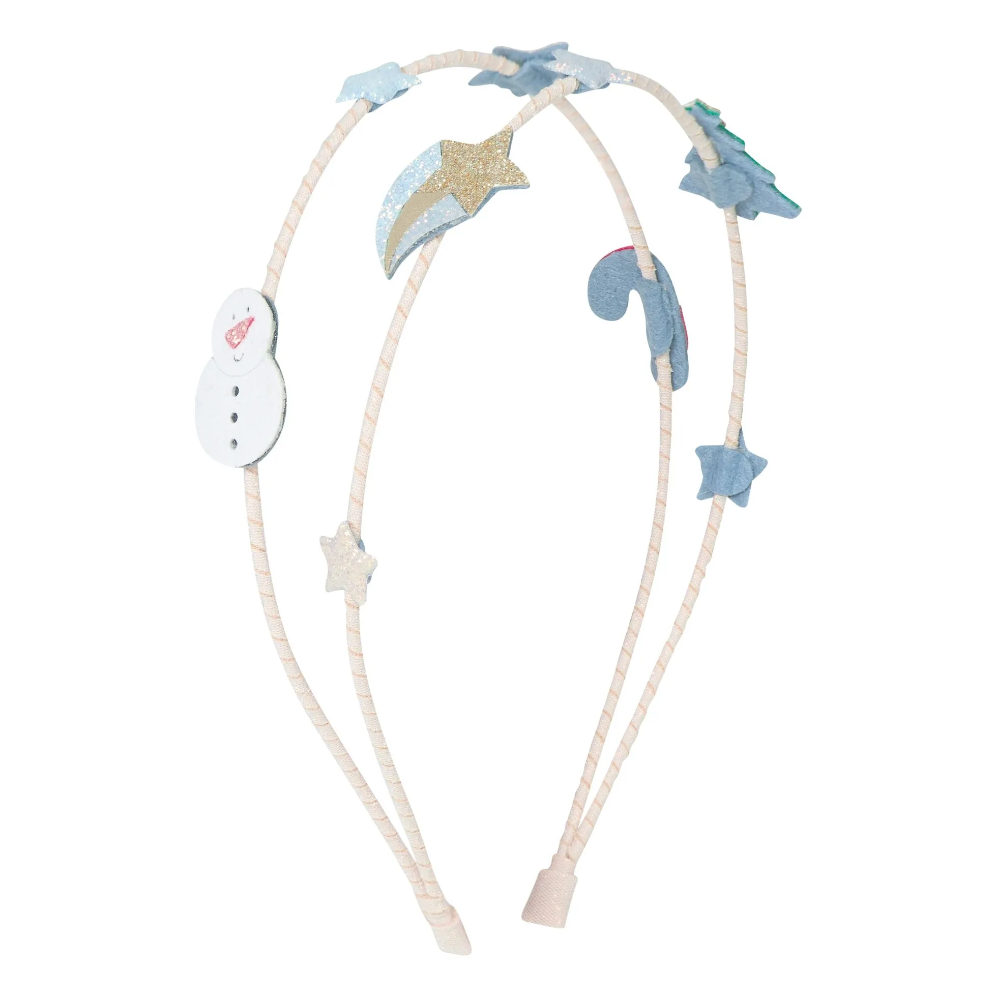 Mimi & Lula Blue Alice Snowman Headband