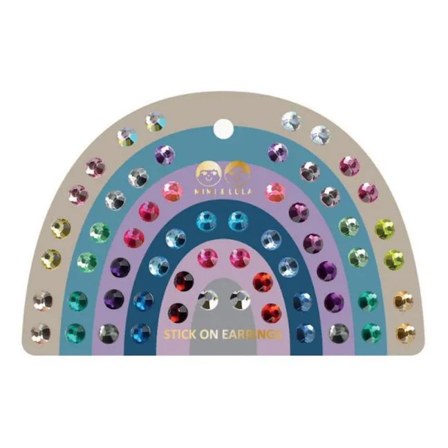 Selbstklebende Ohrperlen | Blau