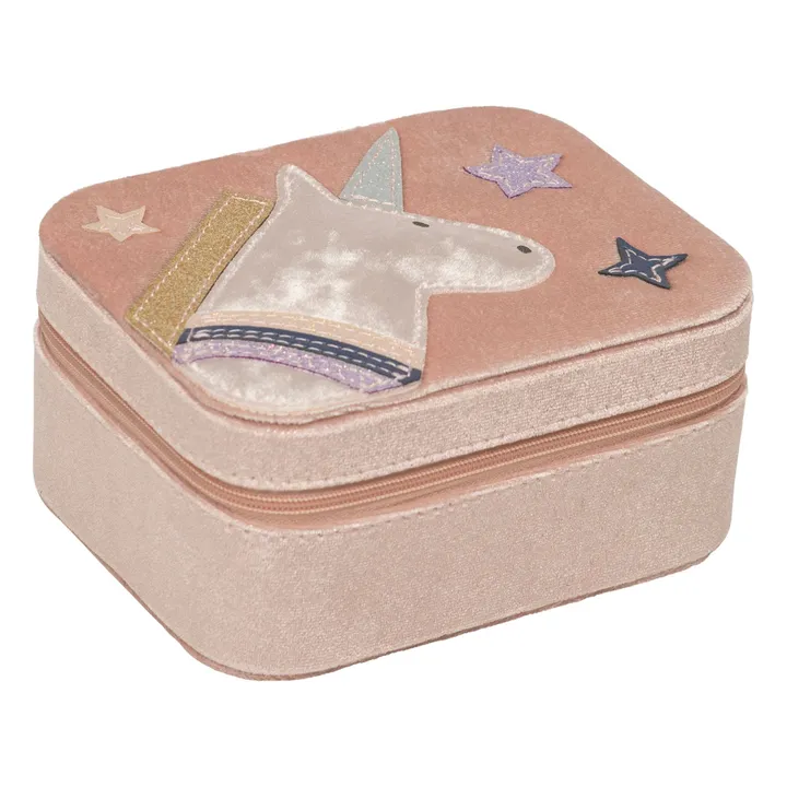 Boîte à Bijoux Unicorn | Rose- Image produit n°0