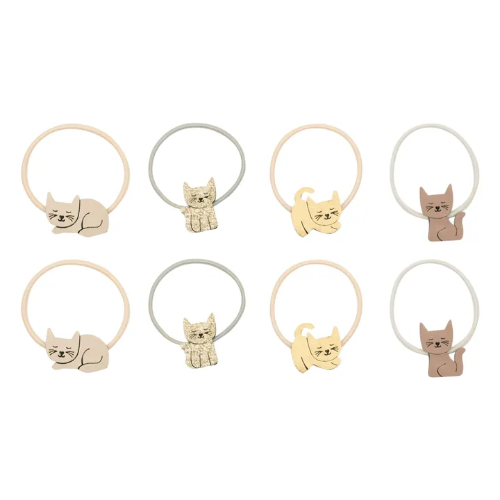 Lot de 8 Chouchous Kitty Cat | Rose- Image produit n°0