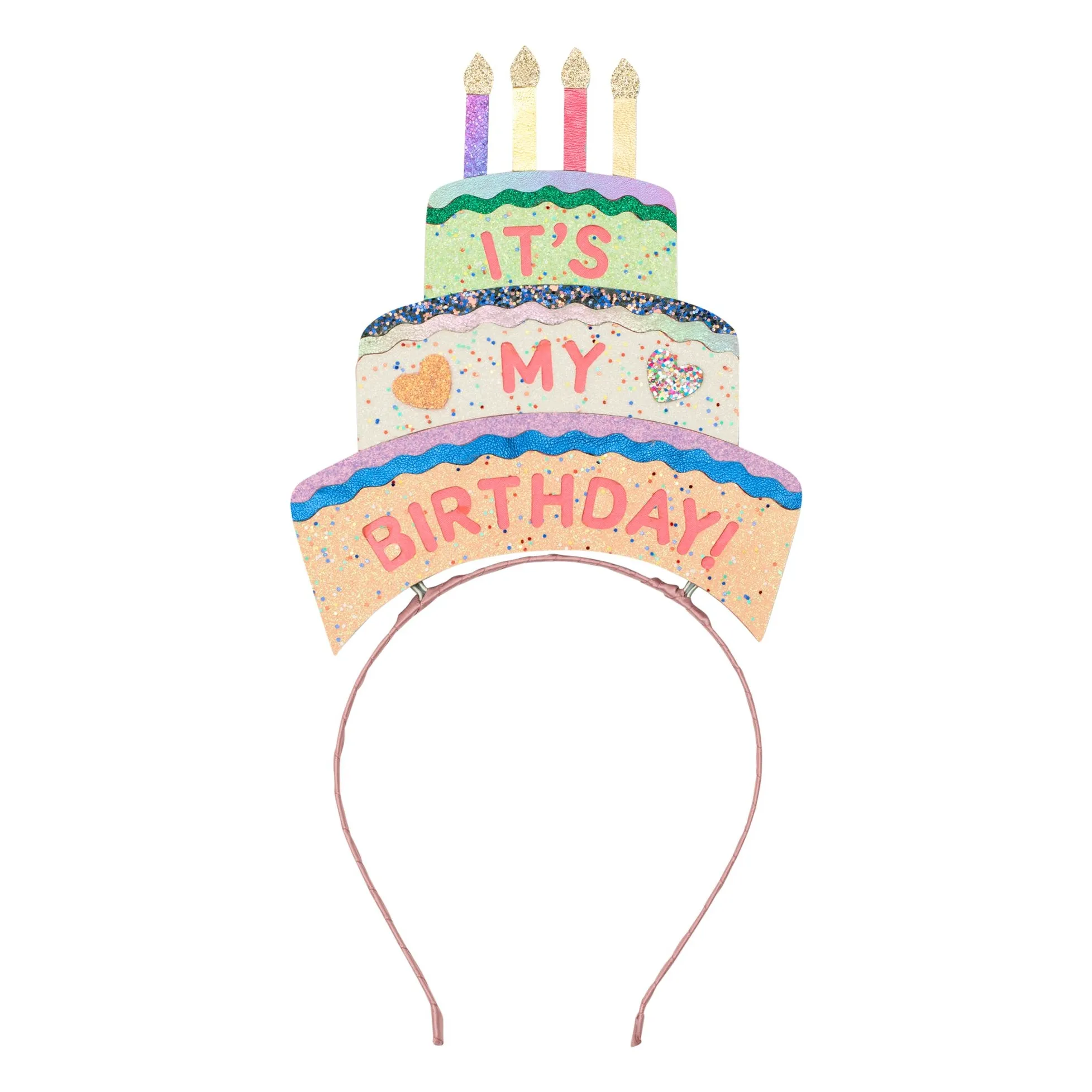 Mimi & Lula Girls Orange B'day Cake Headband