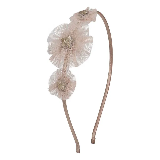 Serre-tête Alice Rosette | Beige