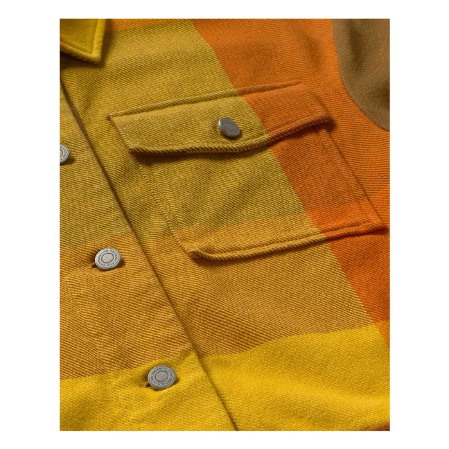 Veste Creek Blanket Frans Coton Bio | Orange