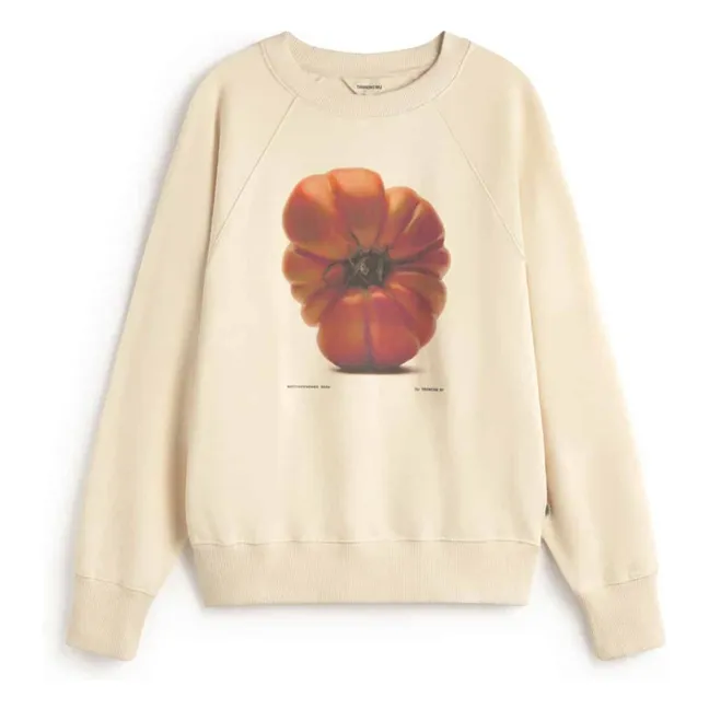 Sweat Tomaquet Bonnie Coton Bio | Blanc