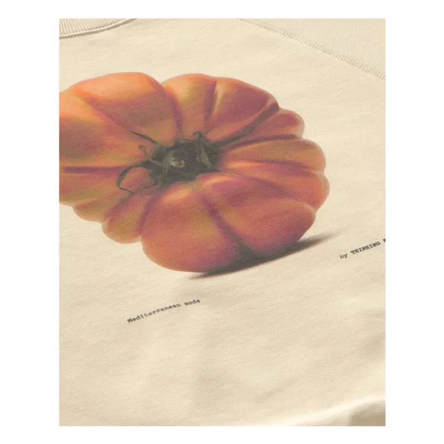 Sweat Tomaquet Bonnie Coton Bio | Blanc