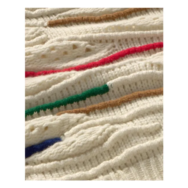 Pull Macrame Candela Laine | Ecru