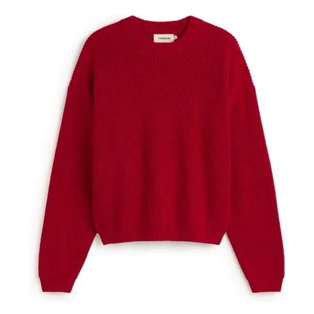 Pull Carmen Coton Bio | Rouge