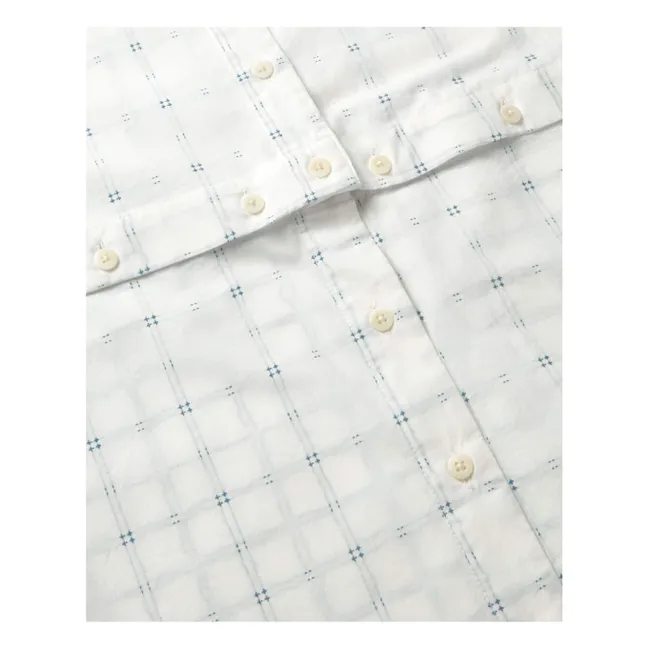 Camisa de algodón orgánico Fuzz Nataly | Blanco