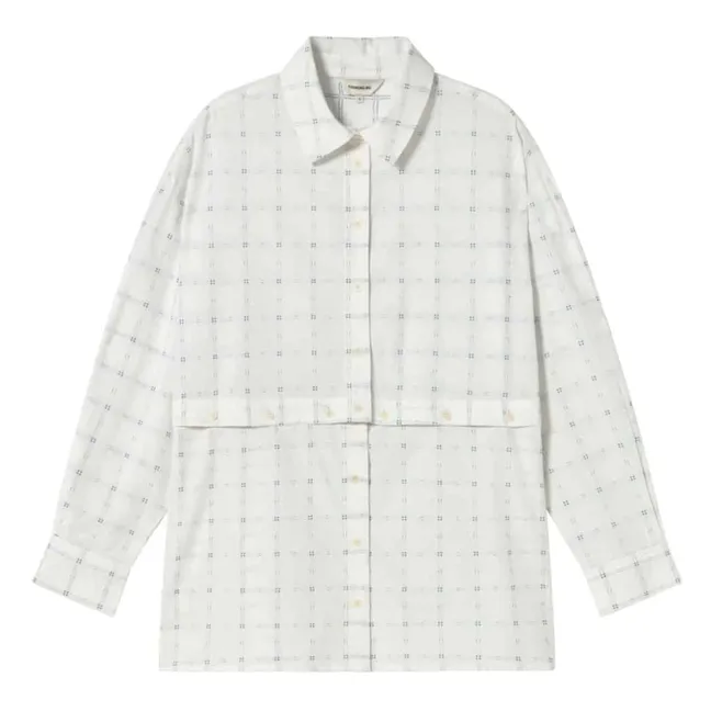 Chemise Fuzz Nataly Coton Bio | Blanc