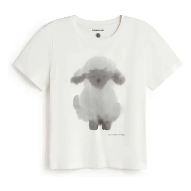 T-shirt Cloud Sheep Ida Coton Bio | Blanc