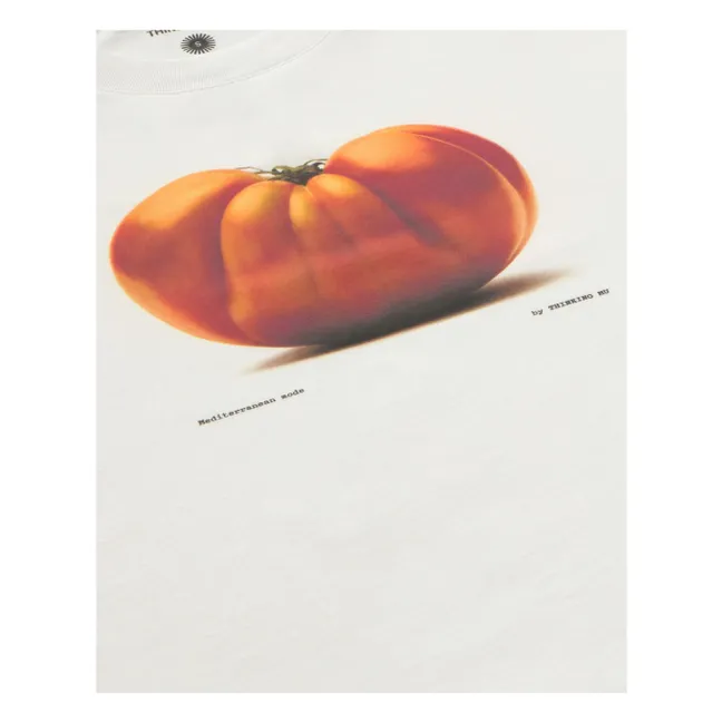 T-shirt Tomaquet Lena Coton Bio | Blanc