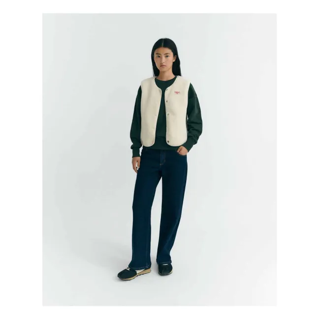 Chaqueta sin mangas Jay Fibras recicladas | Crudo