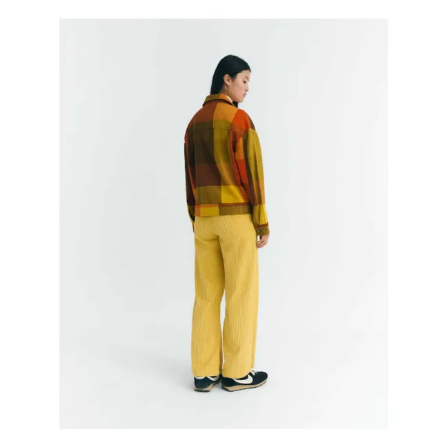 Veste Creek Blanket Frans Coton Bio | Orange