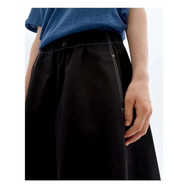 Jupe Olatz Coton Bio | Noir