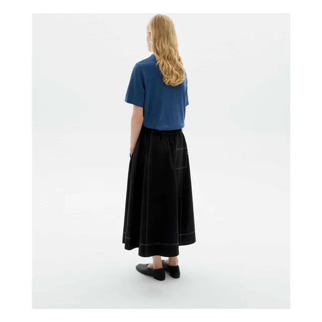 Jupe Olatz Coton Bio | Noir