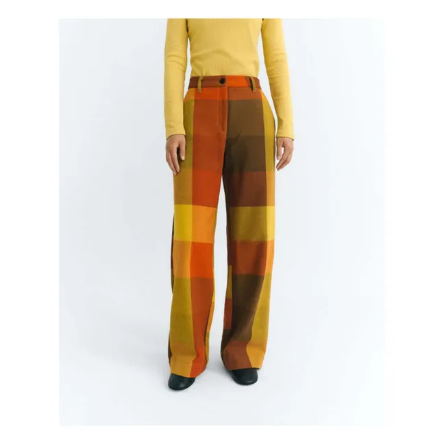 Pantalon Creek Blanket Hermione Coton Bio | Orange