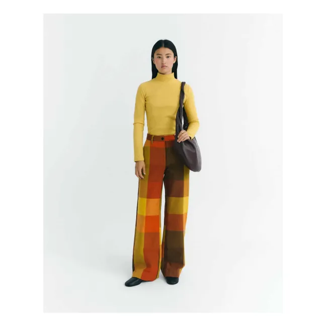 Pantalon Creek Blanket Hermione Coton Bio | Orange