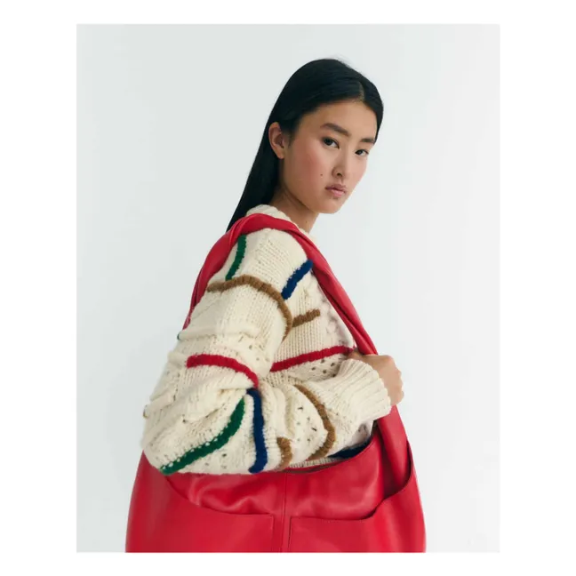 Pull Macrame Candela Laine | Ecru