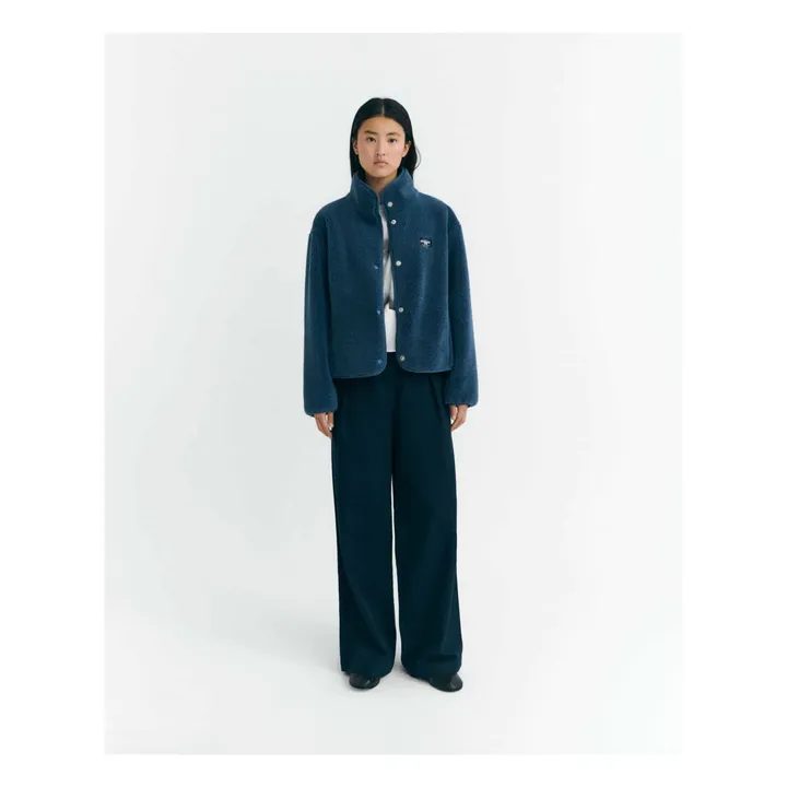 Kourtney Recycled Fiber Jacket | Blue- Product image n°2