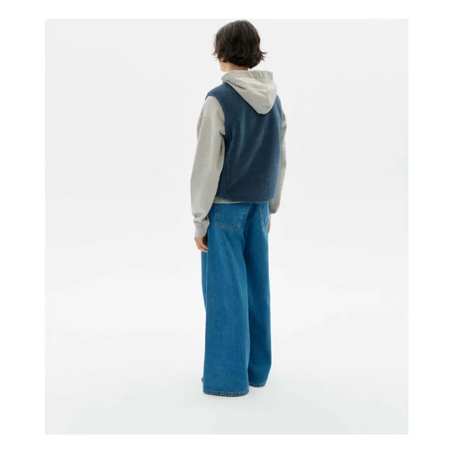 Chaqueta sin mangas Jay Fibras recicladas | Azul