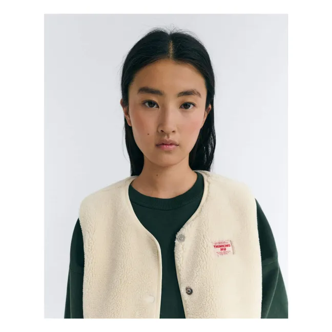 Chaqueta sin mangas Jay Fibras recicladas | Crudo