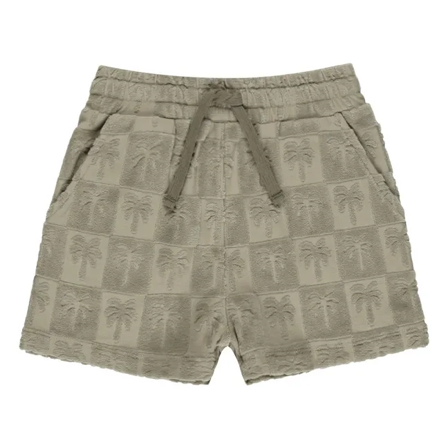 Palm terry shorts | Sage