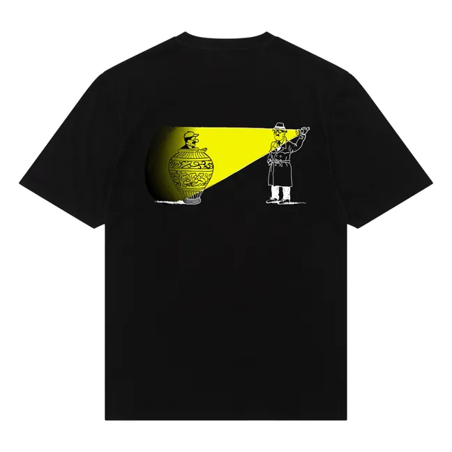 T-Shirt Hide  | Schwarz