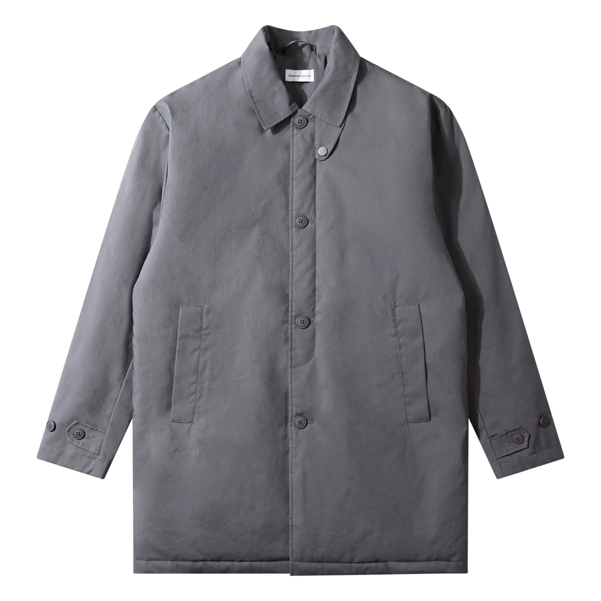Edmmond Studios Grey Trench Coat Radio