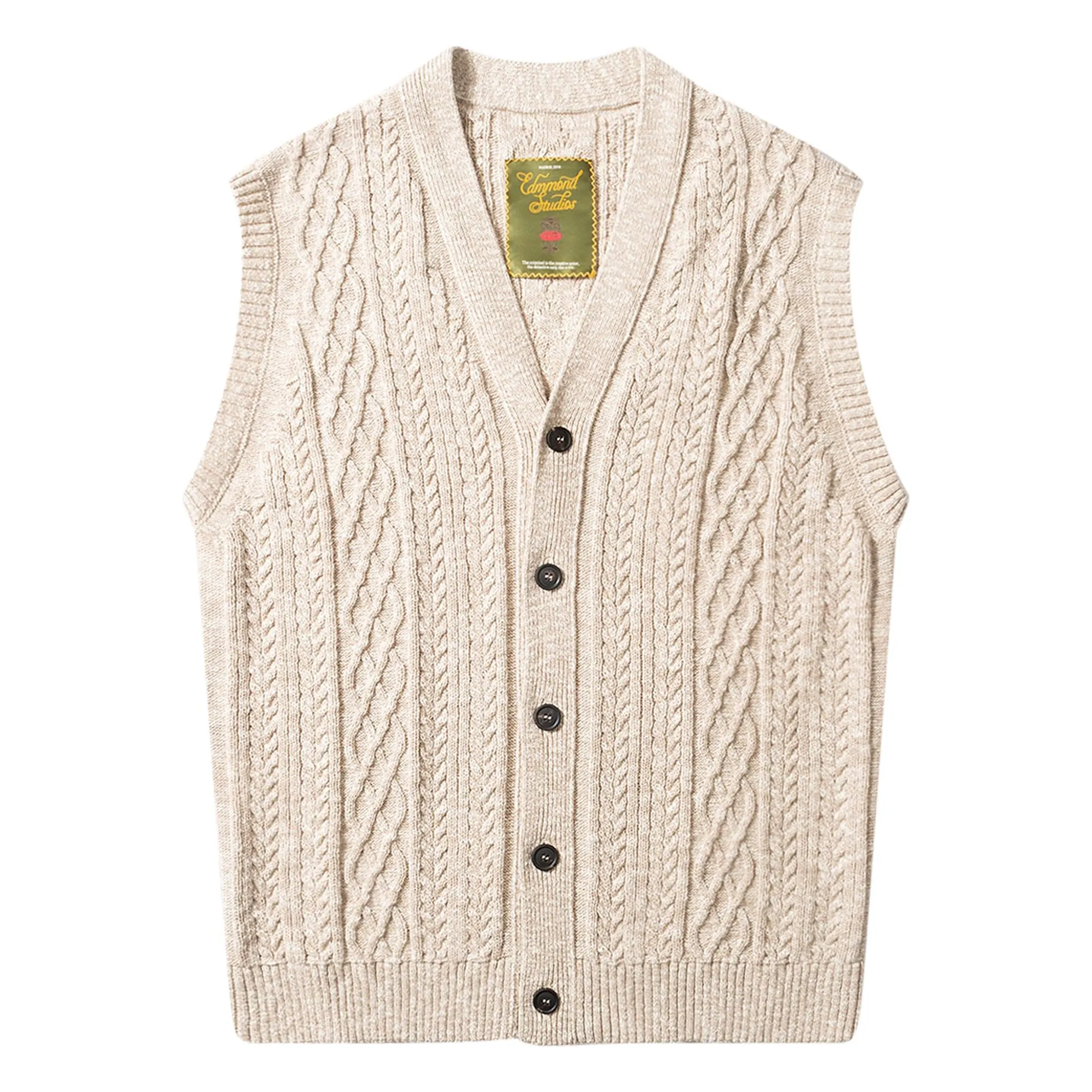 Edmmond Studios Nude Beige L'indiscret Vest