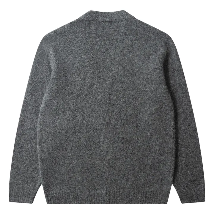 Duck Patch Cardigan | Grey- Product image n°3