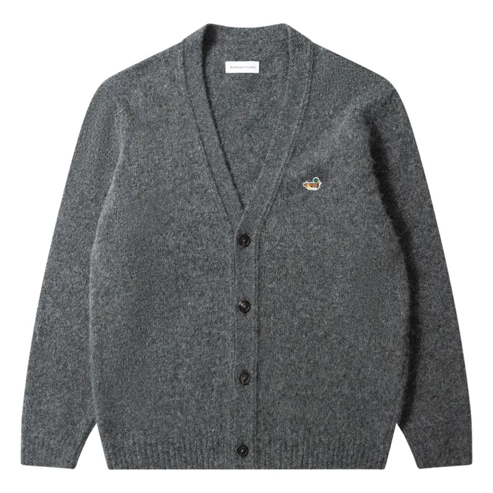 Duck Patch Cardigan | Grey- Product image n°0