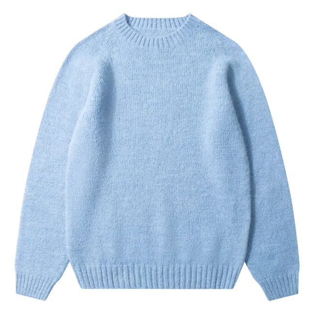 Glasgow Pullover | Stahlblau
